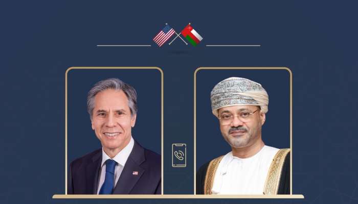Omani, U.S. Foreign Ministers discuss bilateral relations