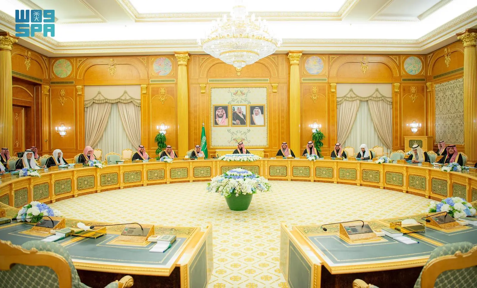 HRH the Crown Prince Chairs Cabinet Session