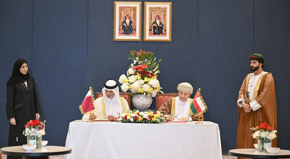 Oman, Qatar Sign 2 MoUs, 3 Executive Programmes