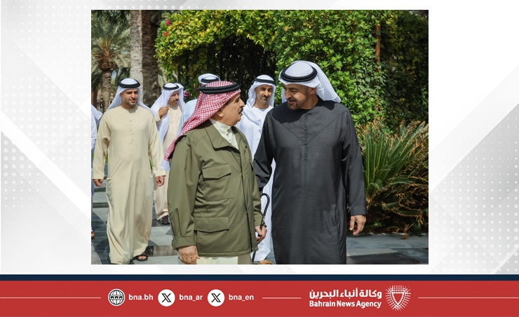 HM King receives UAE President in Abu Dhabi