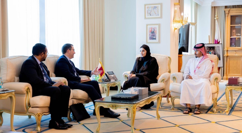 Minister of State for International Cooperation Meets UK Foreign Secretary’s Representative for Humanitarian Affairs in Occupied Palestinian Territories