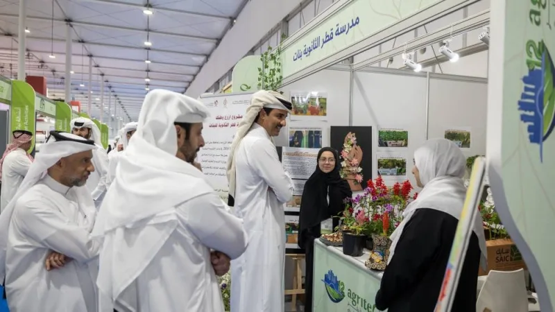HH the Amir Visits Qatar International Agricultural Exhibition