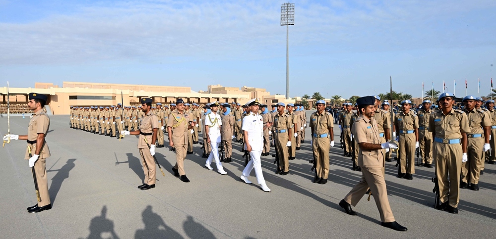 Graduation of a batch of new soldiers with the Royal Omani Air Force