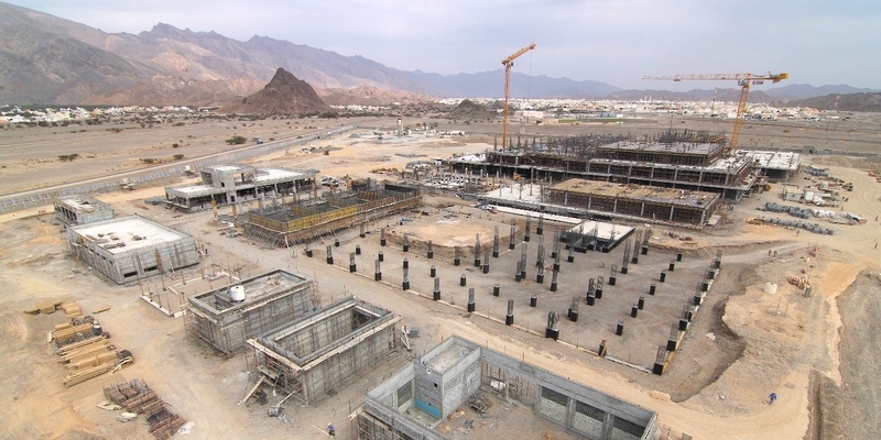 More than 25 percent of the work has been completed on the new Samail Hospital project.