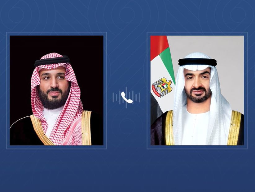 UAE President, Saudi Crown Prince discuss fraternal ties, regional developments