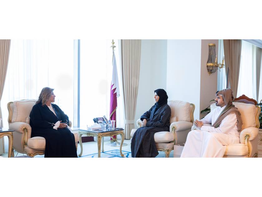 Minister of State for International Cooperation Meets Kuwaiti Assistant Minister of Foreign Affairs for Human Rights